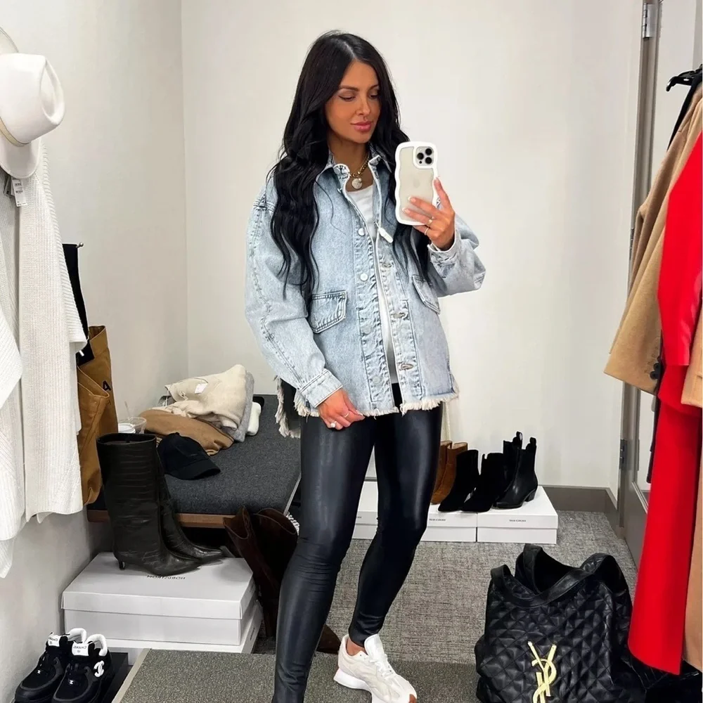 ALL SAINTS Hettie Denim Jacket 4